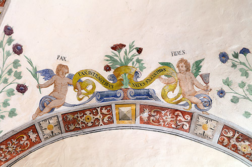 abbildung von Putten in der Schlosskapelle Winsen (Luhe)